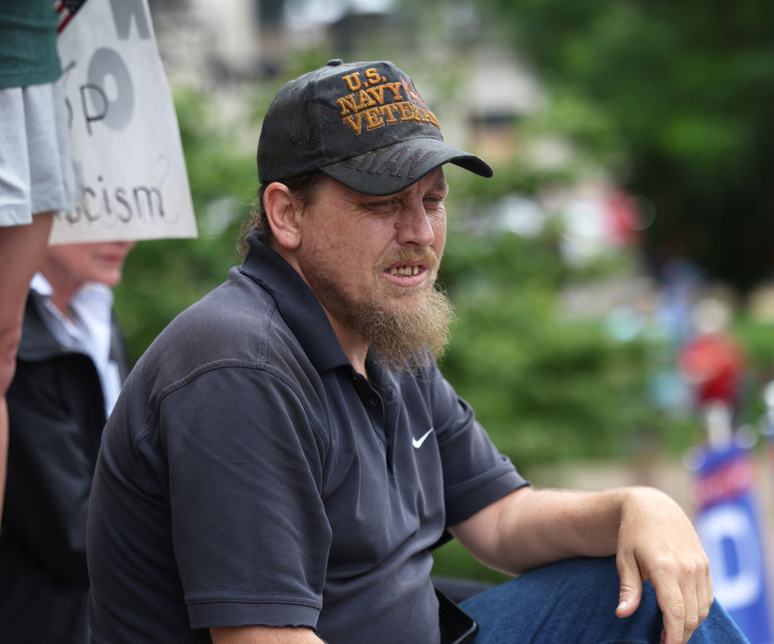 US Navy veteran at No Kings rally.JPG